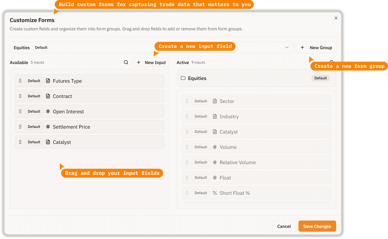Custom Field Builder