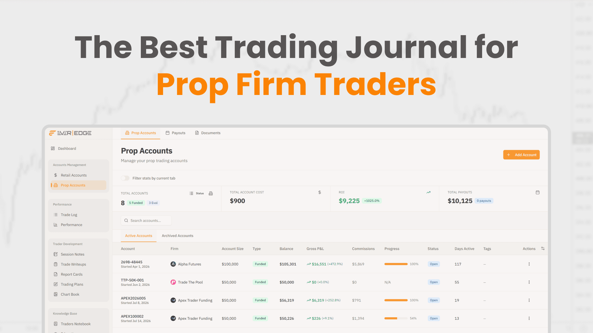 The Best Trading Journal for Prop Firm Traders (2026)