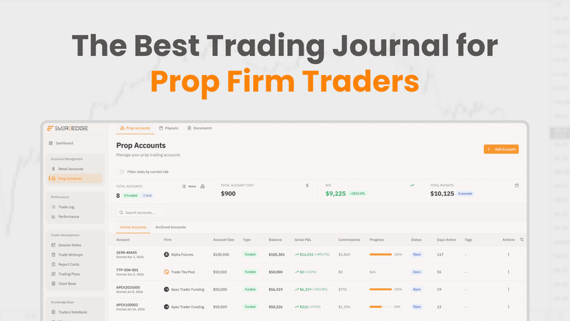 The Best Trading Journal for Prop Firm Traders (2026)